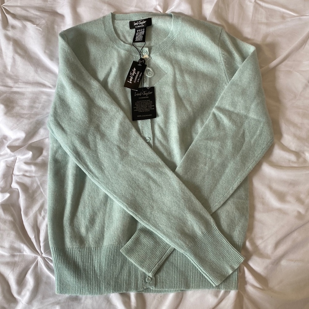 NWT Lord & Taylor Cashmere Sweater